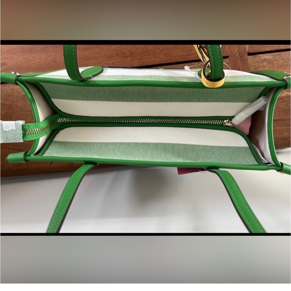 Kate spade NY market cabana medium canvas tote - Picture 8 of 11